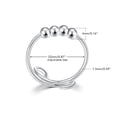 thumbnail image 3 of Anillo giratorio, anillo antiansiedad con anillo antiansiedad, anillos de acero inoxidable, características líderes en su clase, 3 of 8