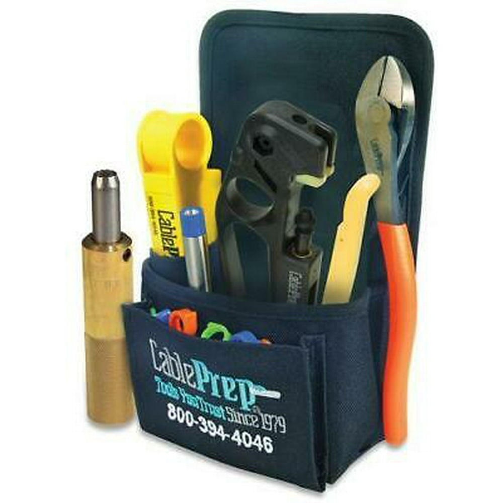 Cable Prep PIK659HPTC Premises Installation Kit, RG6/F/RCA Walmart