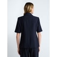 thumbnail image 4 of Scoop Women's and Women's Plus Short Sleeve Boxy Blazer, Sizes XS-4X, 4 of 7