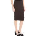 thumbnail image 1 of Max Studio London Womens Cross Pencil Skirt, Black, X-Small, 1 of 1
