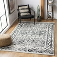 thumbnail image 2 of SAFAVIEH Tulum Ronald Distressed Area Rug, 2' x 4', Ivory/Black, 2 of 7