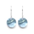thumbnail image 4 of Juego de aretes y cadena ZVEZDA plata mexicana ley .925 Aquamarine, 4 of 5