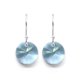 thumbnail image 4 of Juego de aretes y cadena ZVEZDA plata mexicana ley .925 Aquamarine, 4 of 5