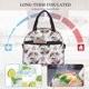 thumbnail image 4 of Easygdp Koi Fish Caja de Almuerzo para Mujeres y Hombres, Bolsa de Almuerzo Insulada, Bolsas Reutilizables Impermeables para Viajes, Trabajo y Picnics, 4 of 7