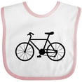 thumbnail image 3 of Inktastic Bicycle Silhouette Boys or Girls Baby Bib, 3 of 4