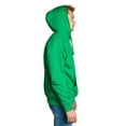 thumbnail image 3 of Men’s Heavyweight Casual Pullover Hoodie Sweatshirt with Front Pocket (Kelly Green, L), 3 of 5