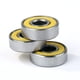 thumbnail image 2 of 10pcs 608rs ABEC-9 Cojinete de bolas Scooter Cojinetes de ranura profunda en miniatura (Amarillo), 2 of 5