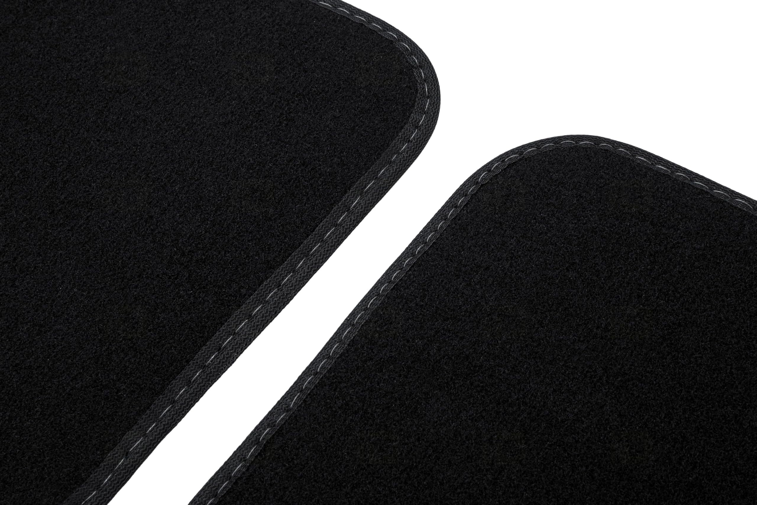 Auto Mats and Accessories 4 Piece Set Custom Carpeted Floor Mats Compatible with 2012-2016 Honda CR-V (Black) Made in the USA