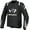 Black/White, variant on Alpinestars T-Stunt Air Men's Street Motorcycle Jackets - Black/Dark Blue/Blithe Blue / 3X-Large