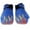Blue 7inch, variant on Kids Child Taekwondo Sparring Gloves Mitts MMA Hand Protective S , Red 7inch, as described