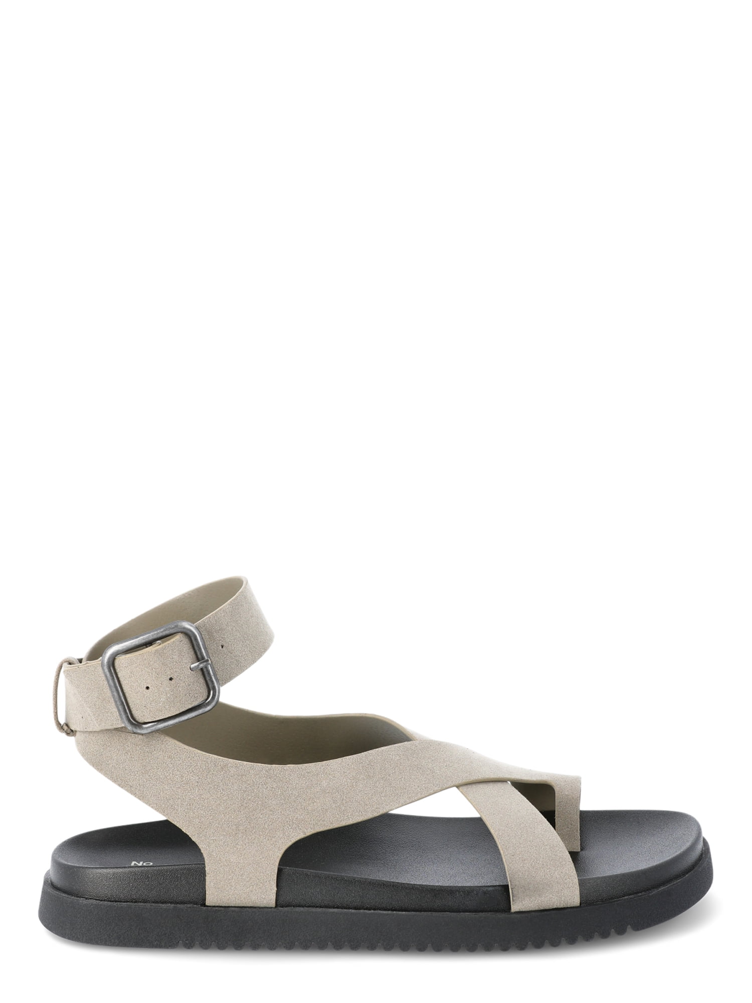 No Boundaries Women's X-Strap Toe Loop Sandals