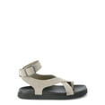 thumbnail image 4 of No Boundaries Women's X-Strap Toe Loop Sandals, 4 of 5