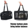 thumbnail image 3 of ZephyPaws Cat Carrier,Portable Pet Travel Carrier for Medium Cats, Dogs and Puppy up to 17 lbs, Black, 3 of 7