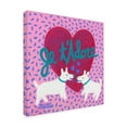 thumbnail image 2 of Hillary Vermont Pet Designs for Humans 'Valentine Je Tadore' Canvas Art, 2 of 3