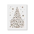 thumbnail image 1 of Plantilla de árbol de Navidad reutilizable de mylar, Stencil Revolution, 1 of 5