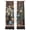 Multi, variant on Flowers Floral Sheer Curtains 84 Inch Length 2 Panels Set, Western Texas Star Farmhouse Brown Lodge Voile Window Treatment Rod Pocket Curtains Sheers Drapes for Bedroom/Living Room/Kitchen 52"x84"x2