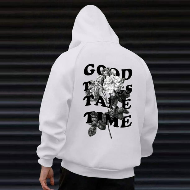 WILLBEST Sudaderas En Pareja Suéter Casual con Capucha para Hombre, Abrigo Estampado para Hombre, Sudaderas para Hombre, Sudaderas con Capucha, Sudaderas Forradas Mediana