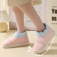 thumbnail image 6 of Women's Slippers House Bedroom Slippers For Women Fuzzy Comfy Lined Slide Shoes Autumn Winter House Footwear Warm Casual Slippers Christmas Gift, 6 of 6