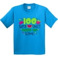 thumbnail image 3 of Inktastic One Hundred Super Sweet Days of School Youth T-Shirt, 3 of 5