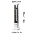 thumbnail image 2 of Tower Fan for Bedroom, 11.8 inch, Bladeless Indoor Fan, Portable Stand Fan, USB Desktop Fan Quite Indoor Living Room Bedroom Mini Tower Fan, 2 of 5