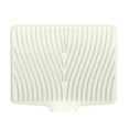 thumbnail image 6 of YWIYIUD 1PC Kitchen Plastic Dish Drainer Board, Large Draining Tray with Side Drop, Water Drain Board Drying Plate Dish Strainer Mat with NonSlip Base for Bowl Cup Kitchenware 15.7x13inch, 6 of 6
