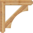 thumbnail image 3 of Ekena Millwork 6"W x 40"D x 40"H Westlake Craftsman Rough Sawn Bracket, Western Red Cedar, 3 of 4