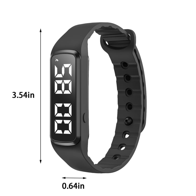 ufeghfjh Outdoor Sports Multifunctional Bracelet Vibration Alarm Clock  Reminder 24 Hours Pedometer Sports Bracelet Daily Gift - Walmart.com