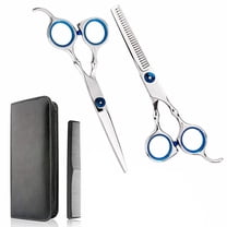 Hair Scissors Thinning Shears for Hair Cutting, Olibuy 6.7 Inches Hair Scissors Set Haircutting Scissors Kit, Hair Trimming Scissors Thinning Scissors Set