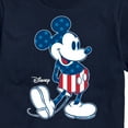 thumbnail image 3 of Disney - Americana - Mickey Flag Pattern - Adult Short Sleeve Graphic T-Shirt, 3 of 5
