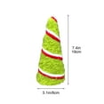 thumbnail image 2 of Tabletop Christmas Trees, Christmas Mini Christmas Tree Christmas Table Stand Scene Setting Decoration Tray Ornament, 2 of 6