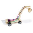 thumbnail image 4 of STEM Toy, Puzzle Teaching Safe  Wooden Hydraulic Excavator Model  for Education for Kids, 4 of 8