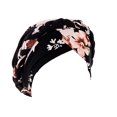 thumbnail image 1 of TURBAN MULTICOLOR EUROPEO PATRONO EUROPEO CAPA DE CABA DE CABEZA CHOTNET MUSIFT STYLE PELO AÑOS PARA MUJERES NEGRO + Rosa Inevent AP008794-08B, 1 of 6