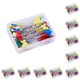 thumbnail image 1 of Cateissary Alfileres de costura Posicionamiento de bordado DIY Craft Fixing Tailor Quilting Agujas de coser Herramientas Accesorios Color Insecto oscuro al Insecto oscuro 50PCS 10piezas Cateissary CBP262573, 1 of 4