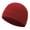 Claret, variant on Anvazise Men Winter Solid Color Fleece Cap Outdoor Climbing Cycling Windproof Beanie Hat