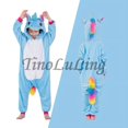thumbnail image 1 of Monos con capucha de una pieza para niños, pijamas de invierno cálidos de lana, pijamas para niños, ropa de dormir para niños, Cosplay de Navidad y Halloween, 1 of 4