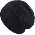 thumbnail image 4 of Tittly Beanie Winter Hats Months Cotton Little Toddlers Boy's Boys For Baby Hats Kids Baby Caps 660 Hat Baby Caps Hats for Women Black One Size, 4 of 4