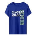 thumbnail image 3 of MEICHEN Graduation Gifts for Her: Class Of 2026 Senior 26 High School Graduation T Shirt Womens Spring Summer Tops, 3 of 3