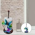 thumbnail image 3 of Free Standing Bathroom Toilet Paper Holder Stand Butterfly Decorative, Lavatory Kitchen Tissue Paper Roll Holder Modern for , Tissue Paper, 3 of 7