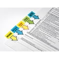 thumbnail image 2 of Post-it Arrow Message 1" Page Flags, Sign Here, Yellow, 50/Dispenser, 12 Dispensers/PK (680SH12), 2 of 3