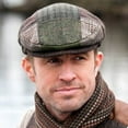 thumbnail image 7 of Mucros Weavers Hat, Adult Male Irish Wool Trinity Flat Cap- Patch Cap, Medium, 7 of 7