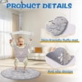 thumbnail image 6 of G TALECO GEAR Baby Jumper Doorway with Hook for Infant & Toddlers, Adjustable Strap for Baby Bouncers Indoor/Outdoor with Soft Rug, 6+ Months, Gray, 6 of 7