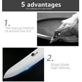 thumbnail image 3 of Serrated Bread Knife 6-inch Sharp Ceramic Kitchen Knife Rustproof Ceramic Blade Cutter Tool, 3 of 6