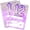 Purple 12Th, variant on 13Th Birthday Invitation Cards, Holographic Balloons Double-Sided Fill In Style Birthday Invites With Envelopes, Glitter Purple 13 Years Old Invitations For Girls, Teen, Party Favor & Supplies - A23