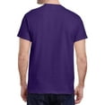 thumbnail image 3 of Jnriver Men's Short Sleeve Lightweight Heavy Cotton T-Shirt Regular-Fit Crewneck Tee for Casual Wear Gym Workout Summer Outfit - Lilac - M, 3 of 3