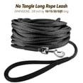 thumbnail image 3 of Lynxking Dog Training Leash Long Lead Heavy Duty Puppy Rope for Small Medium Large Dogs (50 feet x 3/8 in, Black), 3 of 9