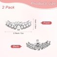 thumbnail image 3 of Decorative Rhinestone Shoe Clips, Removable Fashion Crystal Flower Clips Women Dress/Shoes, 3 of 5