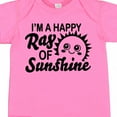 thumbnail image 4 of Inktastic Im a Happy Ray of Sunshine with Happy Sun Boys or Girls Baby Bodysuit, 4 of 5