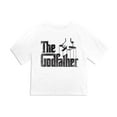 thumbnail image 4 of Godfather Logo Women's Boxy Cropped T-Shirt Casual Graphic Tee, 4 of 4