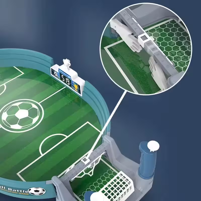 thumbnail image 4 of Futbolín Juego Interactivo, Mini Futbolín Juegos de Fútbol Futbolín Juego de Pinball, Clásico Juego Interactivo de Sobremesa para Padres e Hijos, Futbolín Deportes Juego de Mesa para Adultos Niños., 4 of 6