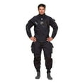thumbnail image 2 of Waterproof Men's D9X Breathable back zip Drysuit - Black (X-Small), 2 of 6
